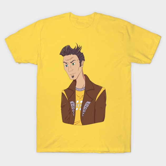 Handsome Jack T-Shirt by Inkpoof